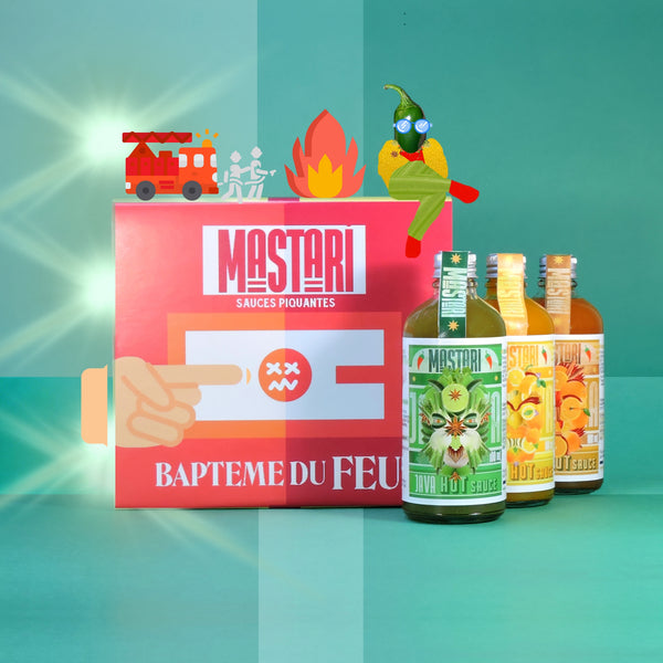 Sauces Piquantes - Coffret Coup de Foudre – MASTARI