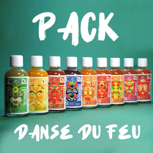 DANSE DU FEU / Pack 9 sauces