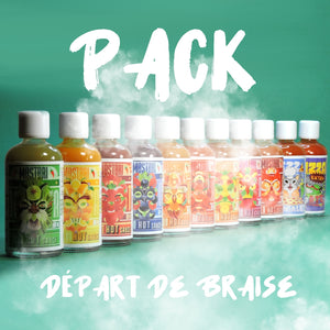 DÉPART DE BRAISE / Pack 11 sauces