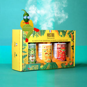 COFFRET BAPTÊME DU FEU / Pack 3 sauces douces