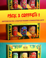 Pack 3 coffrets de sauces piquantes