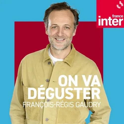Portrait de François-Régis Gaudry pour l'émission On va déguster sur France Inter.