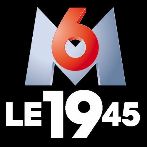 Logo de l'édition d'information Le 1945 diffusée sur la chaîne de télévision M6.